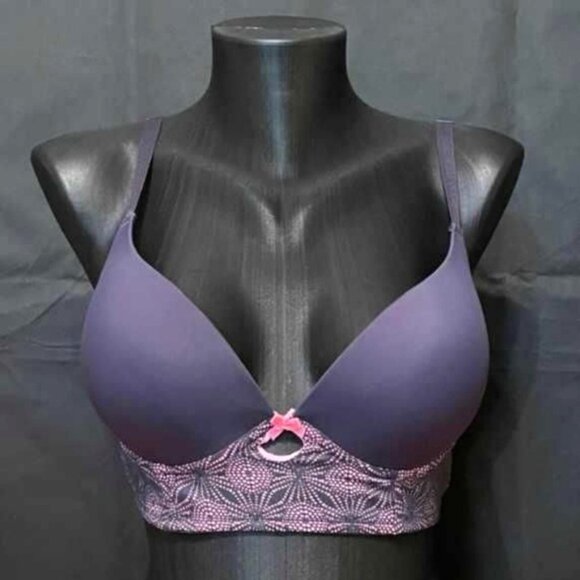 Grape colored Push-Up Bra...Brand:Lumie - Picture 1 of 4